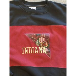 Indiana University Hoosiers Vintage Cablesportswear Large Sweater